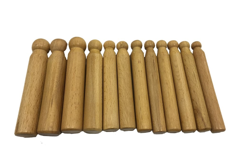 Ahşap Pinçon Seti 12'li GS616