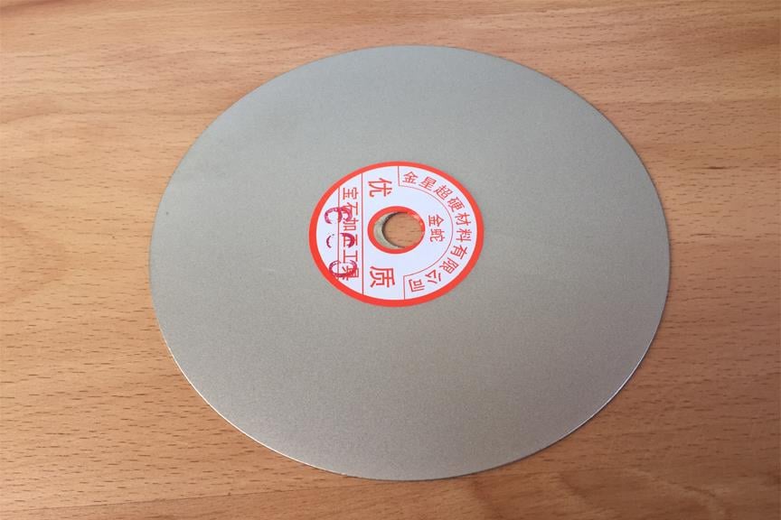 Elmas Bileme Diski 150x12,5 mm  Kum: 60-3000 Kum Diamond Disc-Kırmızı