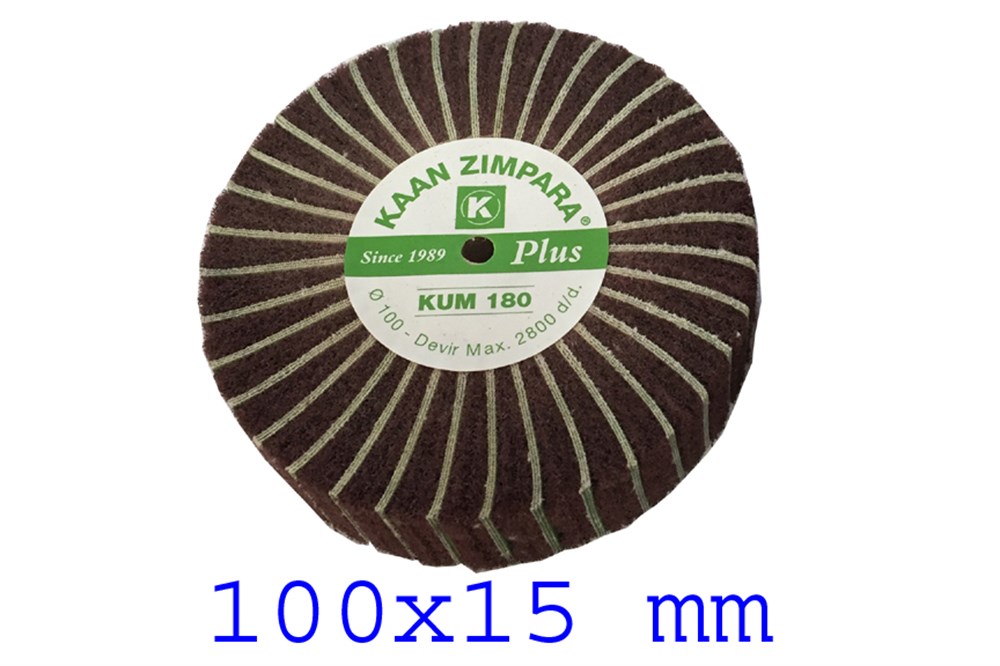 Kaan Zımpara Plus Kalite Brose Zımparalar 100x15 mm
