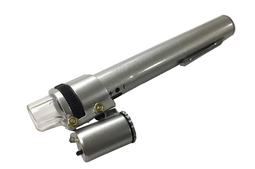 MG10085-9 Mikroskop Tip Büyüteç 100X-Alüminyum Gövde-PRC