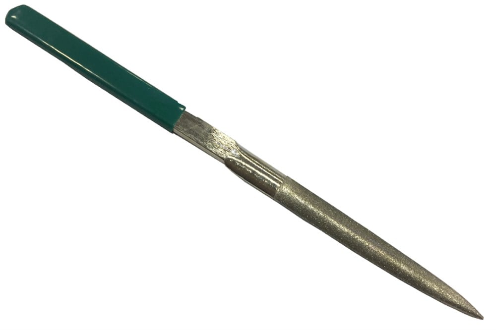 Elmas Eğe-Balıksırtı-Yeşil PVC Saplı 215x90-1546 Tipi