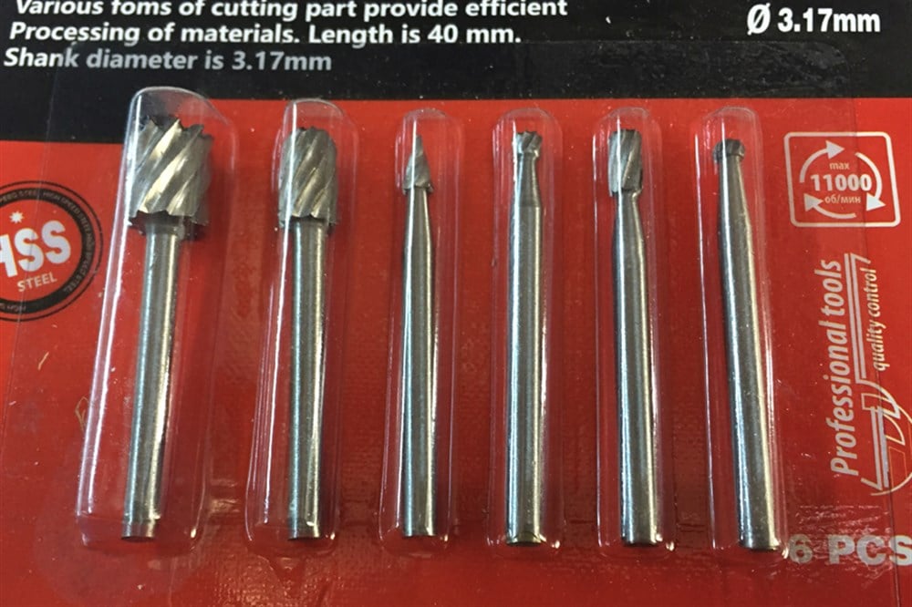 Ahşap Oyma Freze Seti 6'lı