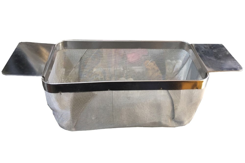 GS564A Ultrasonik Yıkama Makinası Eleği 200x100 mm-Sık Dokuma
