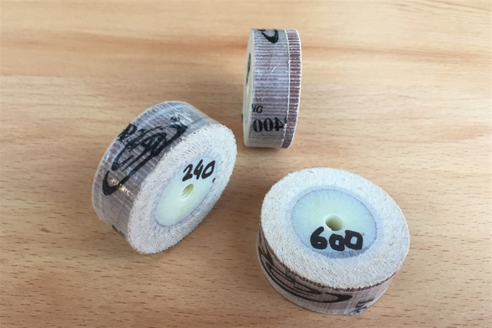 Bilezik İçi Yelpaze Zımpara No:240/400/600  40x15x6 mm