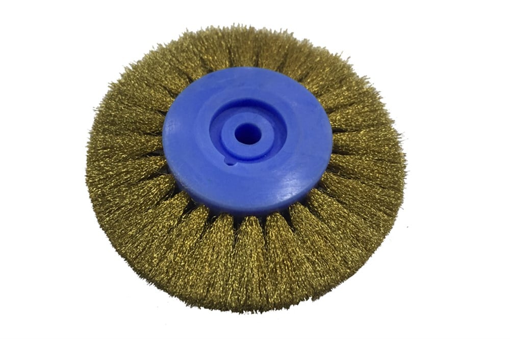 Motor Sarı Tel Fırça-Plastik Göbek-İthal