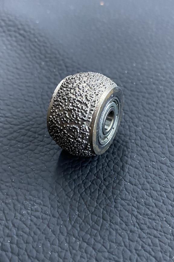 Kumlama Elmas Tekeri-Bombe- 40 Kum Çap:25x En:15x Göbek:6 mm