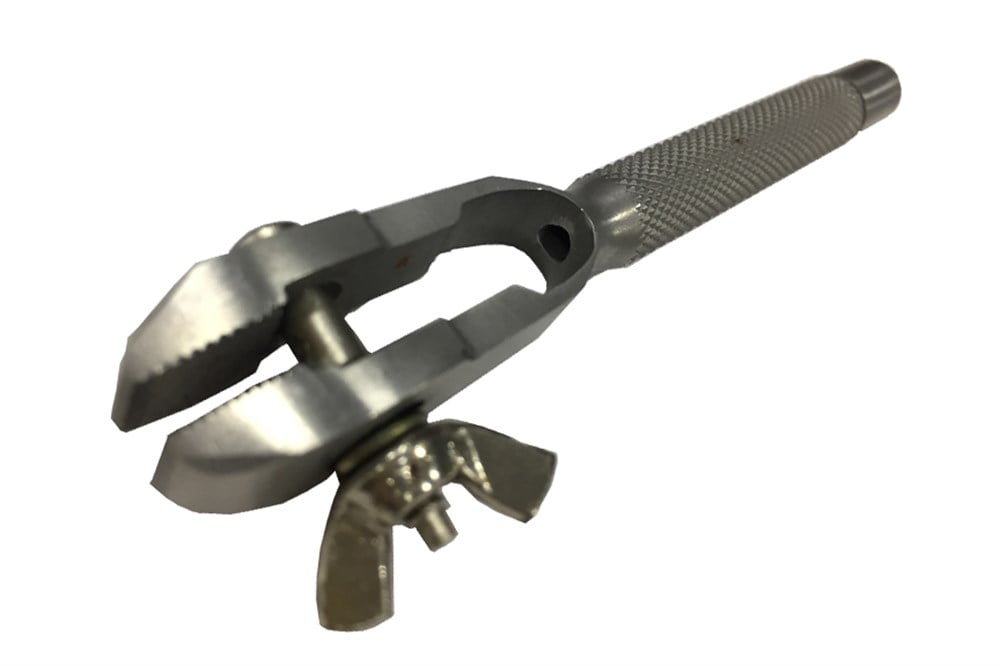 SIV-Yandan Vidalı Mini El Mengenesi-Metalik-Dar Dişli