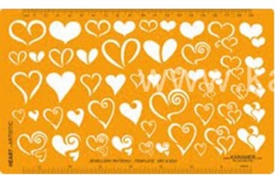 2031 Motif Şablonu-Kalp