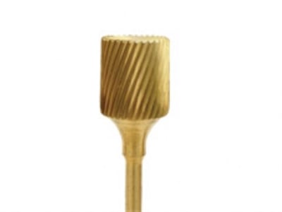 SB3 Sarı Hard Metal Fisür H.10 10 mm-Tek Diş