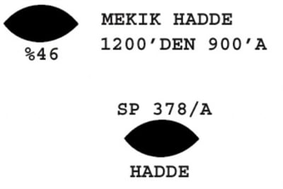 SP 378/A Mekik Hadde  1200-900