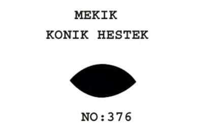 376 Konik Heştek Mekik 150-050  17