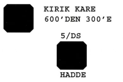 5/DS Kare Hadde       600-300