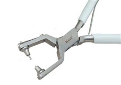 PL-51274 Etiket Delme Pensesi-Beyaz Saplı