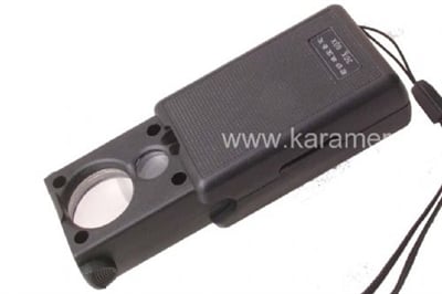 Işıklı Loup 30x&60x-Sürgülü