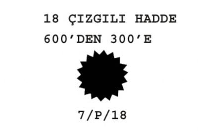 7/P/18 Çizgili Hadde  600-300