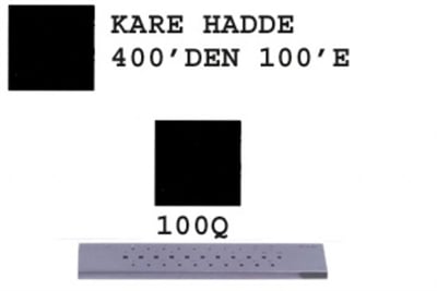 100Q Kare Hadde      400-100