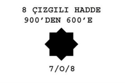 7/O/8 Çizgili Hadde  900-600