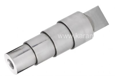 CTS-1519 Çelik Yuvarlak Kademeli Bilezik Malafası-Mengeneye Takılabilir