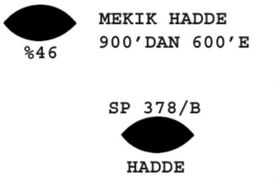 SP 378/B Mekik Hadde   900-600