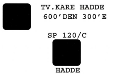 SP 120/C Kare Hadde 600-300