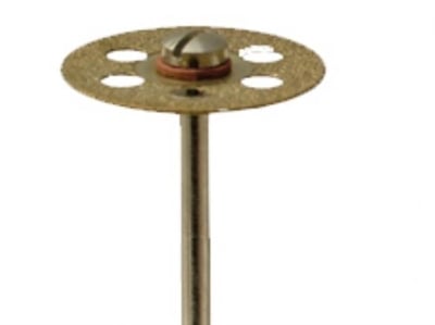 Elmas Disk-Sarı-Delikli 0,50x22