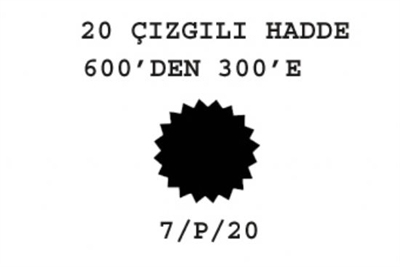7/P/20 Çizgili Hadde  600-300