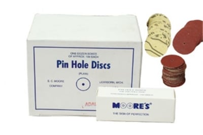 Moors Disk Zımpara -Pin Hole