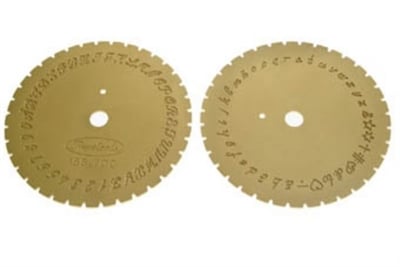 156.700 Harf Şablonu Fancy-El Yazısı