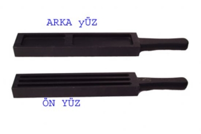 TD-01-3 30 cm 3 Kanallı Tel+Raporluk Saplı Derece