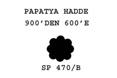 SP 470/B Papatya Hadde 900-600