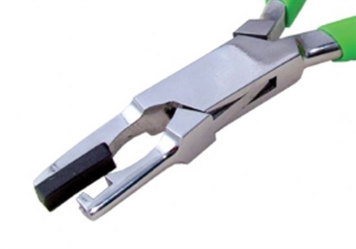 OP-51329 Optik Pense Siyah PVC/Metal Kanallı Ağız