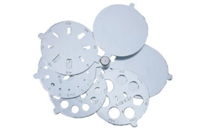 CTS-681 Yuvarlak&Baget Taş Ölçeği-Yelpaze