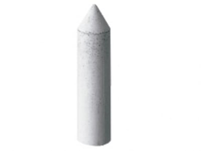 S6 Eve Beyaz Konik Kalem Lastik-Coarse 6x24