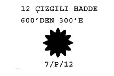 7/P/12 Çizgili Hadde  600-300