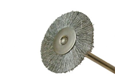 Mandrenli Çelik Tel Fırça-2,1 cm Crimped