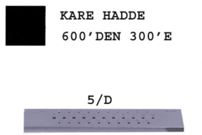 5/D Kare Hadde         600-300