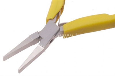 Sarı Saplı Düz Dişsiz Pense-Uzun Ağız