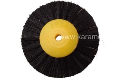 Dar Kıl Fırça-Sarı Plastik Göbek-BAYSAN