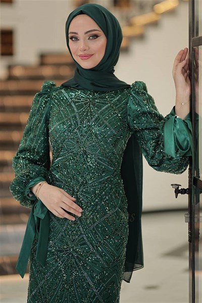 Pınar Şems Aylin Abiye Zümrüt