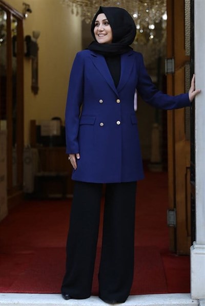Pınar Şems Blazer Ceket Saks