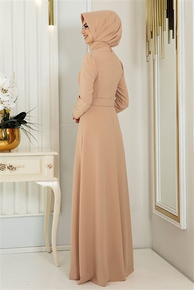 Pınar Şems Ceyda Elbise Camel