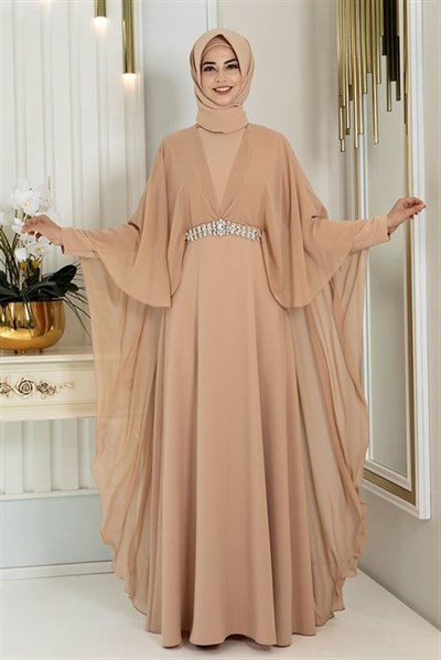Pınar Şems Ceyda Elbise Camel