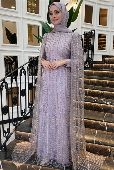 Pınar Şems Elmira Abiye Lila