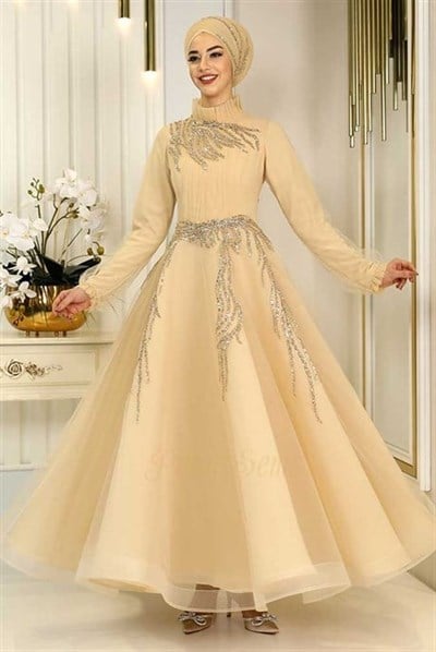 Pınar Şems Hira Abiye Gold