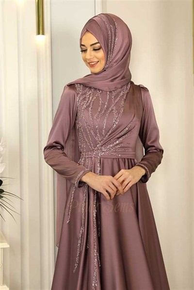 Pınar Şems Lidya Abiye Leylak