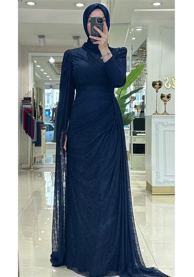Pınar Şems Özdil Abiye Lacivert