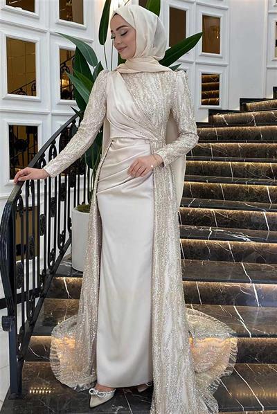 Pınar Şems Dilara Abiye Gold