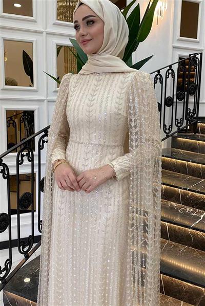 Pınar Şems Elmira Abiye Gold