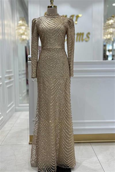Pınar Şems Feris Abiye Gold