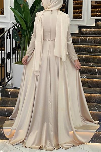 Pınar Şems Hafsa Abiye Gold
